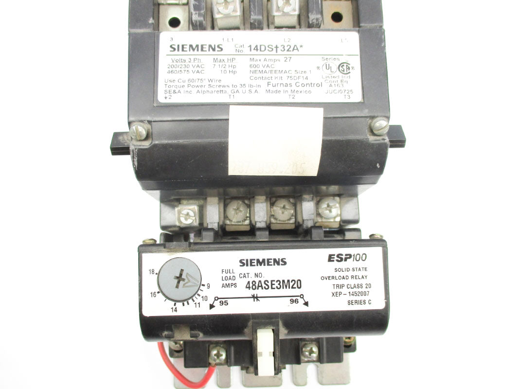 SIEMENS 14DS+32A* 48ASE3M20 UNMP