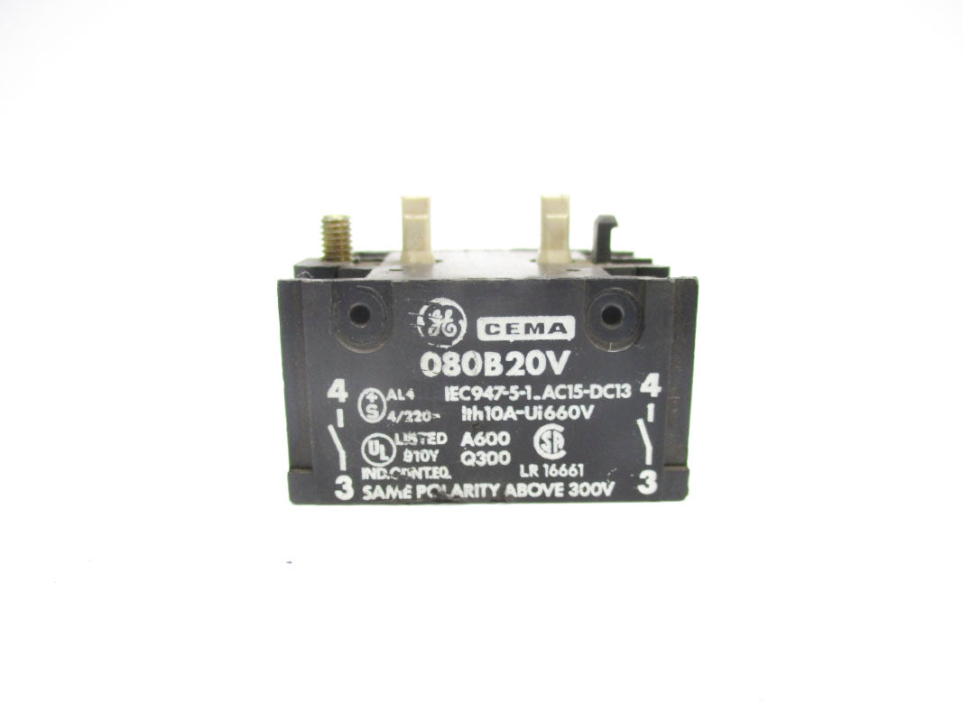 GENERAL ELECTRIC 080B20V UNMP