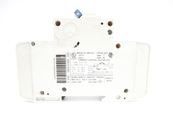 ALLEN BRADLEY 1489-A1D060 SER. A 277V 6A NSNP
