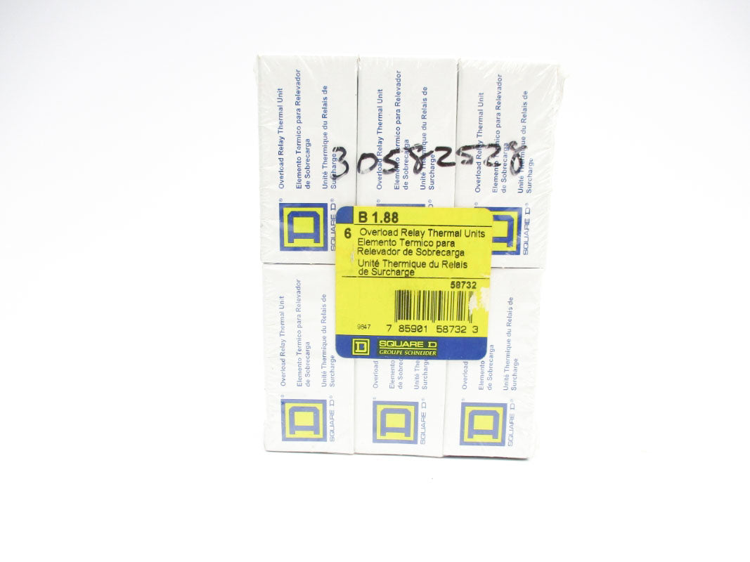 SQUARE D B1.88 (PKG OF 6) NSFS