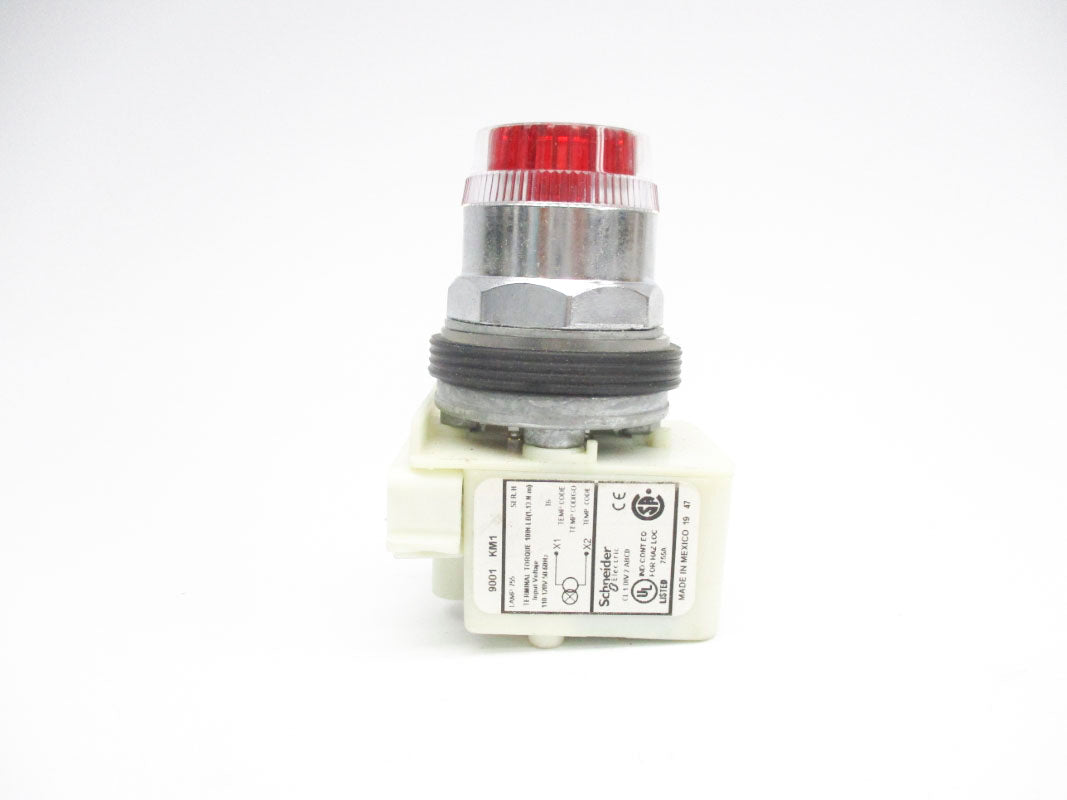 SCHNEIDER ELECTRIC 9001KM1 SER. H(RED/PUSH) NSNP