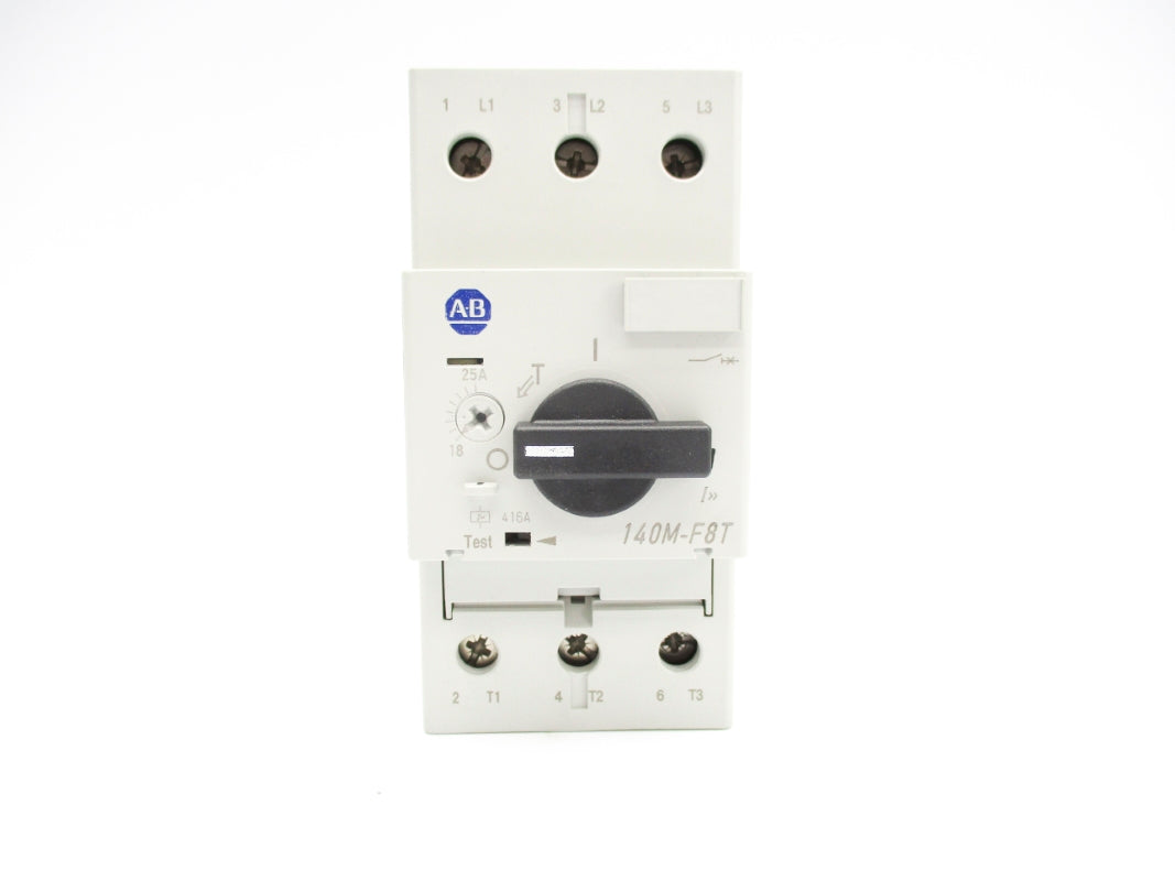 ALLEN BRADLEY 140M-F8T-C25 SER. C 600V 25A (BR/WH) NSNP