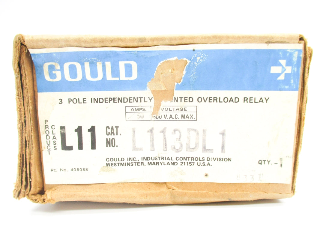 GOULD L113DL1 600VAC 50A NSFS