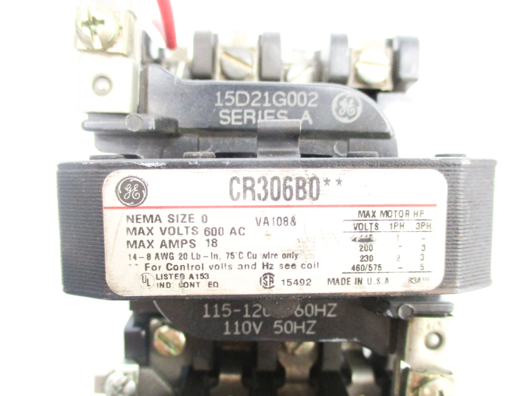 GENERAL ELECTRIC CR306B002 UNMP