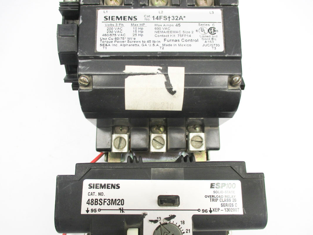 SIEMENS 14FS+32A* 48BSF3M20 SER. C UNMP