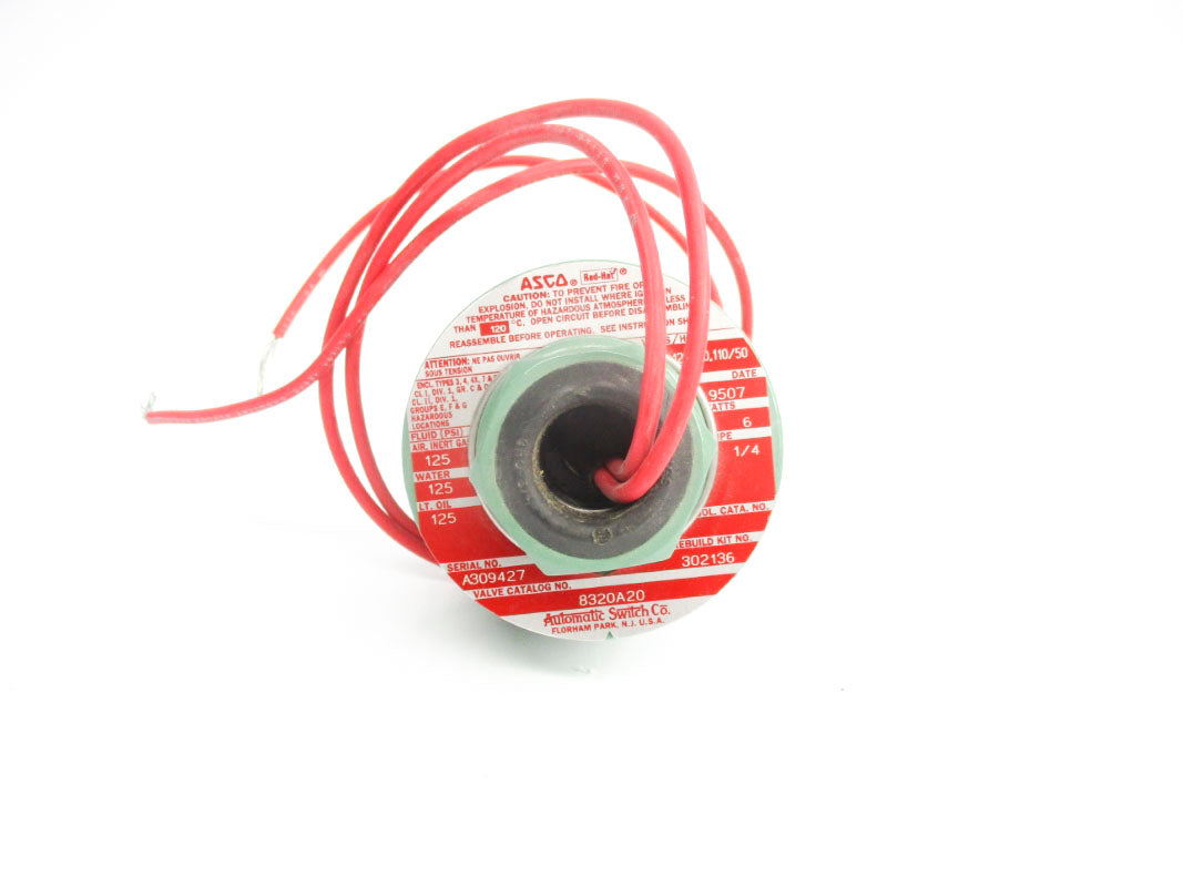 ASCO 8320A20 125PSI 110/120V NSNP