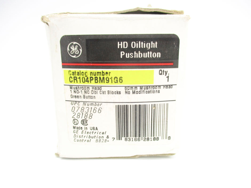 GENERAL ELECTRIC CR104PBM91G6 NSMP