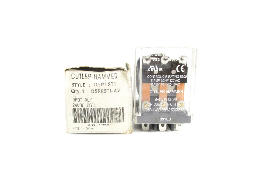 CUTLER HAMMER D5PR3T1 SER. A2 24VDC 11A NSMP