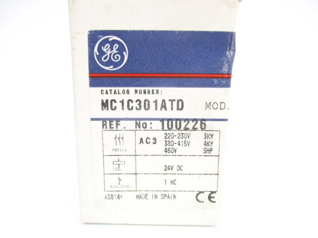 GENERAL ELECTRIC MC1C301ATD 24VDC NSMP
