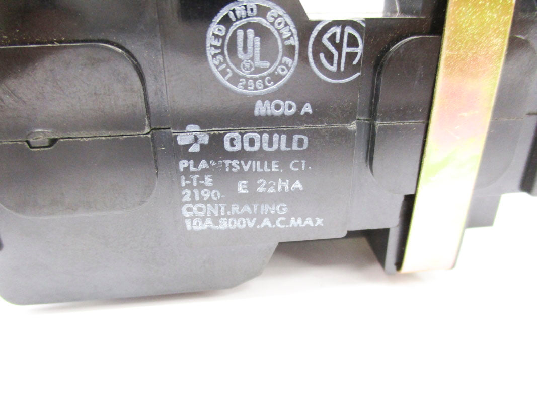 GOULD 2190-E22HA 12VDC 10A UNMP