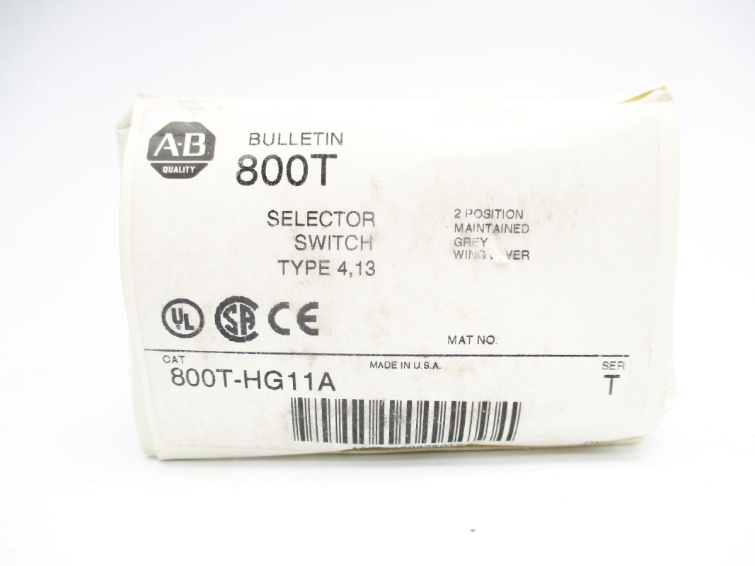 ALLEN BRADLEY 800T-HG11A SER. T (AS PICTURED) (WH) NSMP