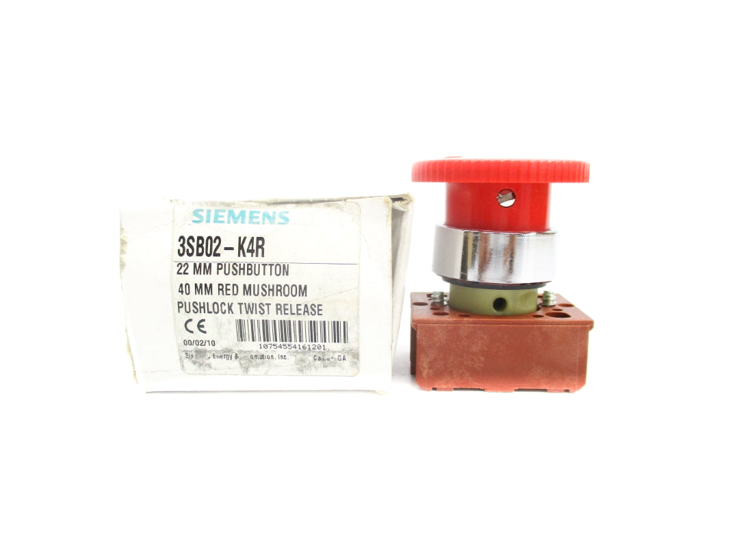 SIEMENS 3SB02-K4R NSMP