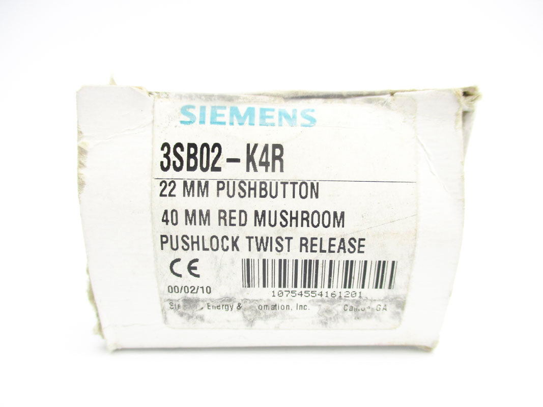 SIEMENS 3SB02-K4R NSMP