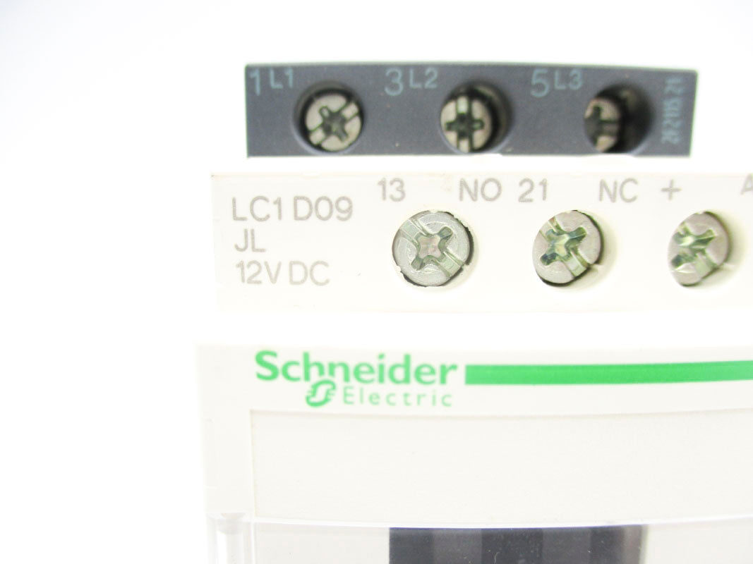 SCHNEIDER ELECTRIC LC1D09JL 12VDC UNMP