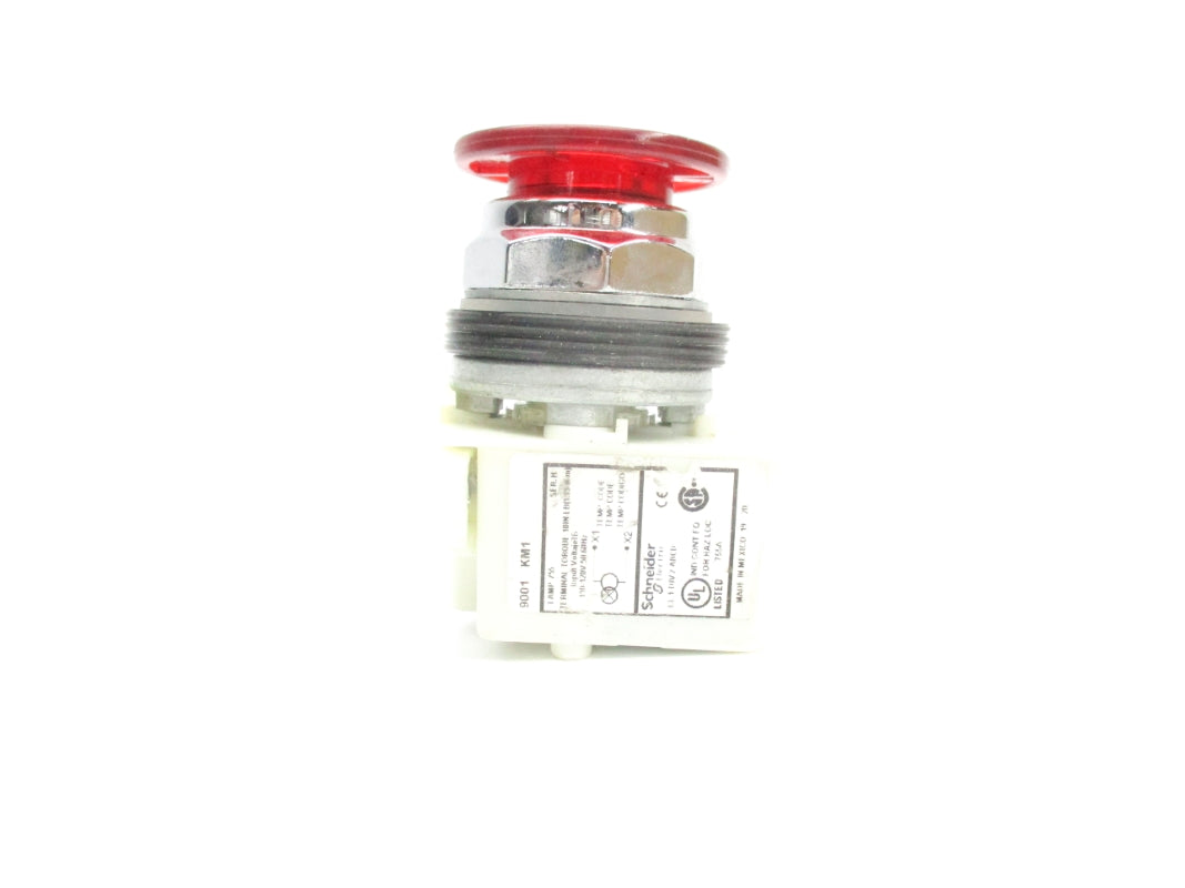 SCHNEIDER ELECTRIC 9001KM1 SER. H (RED/PUSH/PULL) NSNP