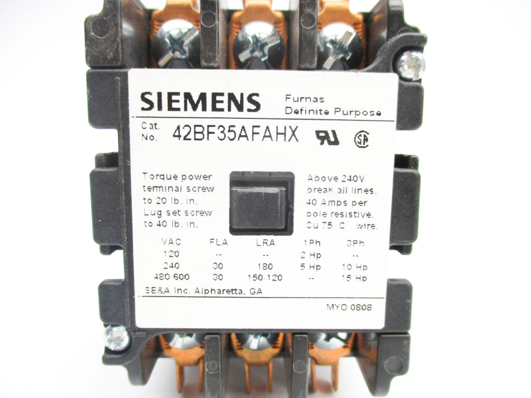 SIEMENS 42BF35AFAHX 120/600V NSNP