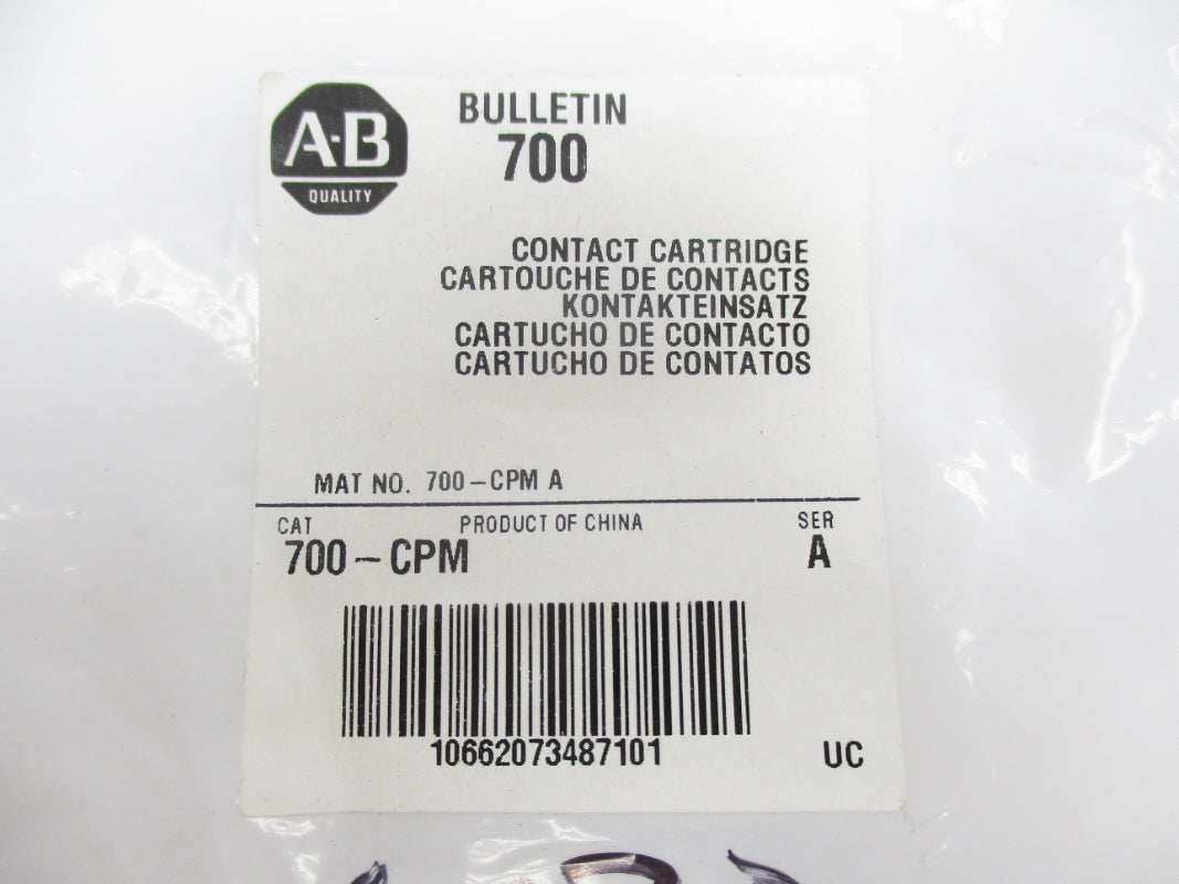 ALLEN BRADLEY 700-CPM SER. A NSMP
