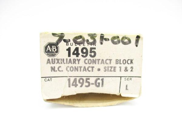 ALLEN BRADLEY 1495-G1 SER. L 600VAC (BK/YL) NSMP