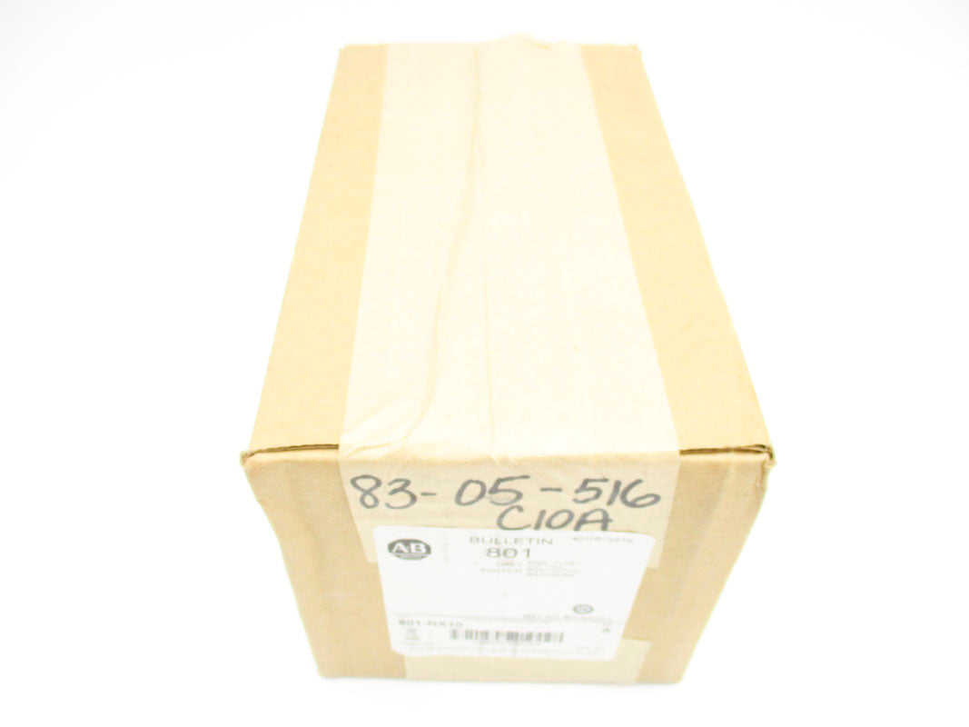 ALLEN BRADLEY 801-NX10 SER. A (BR/WH) NSFS