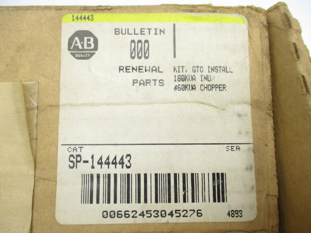 ALLEN BRADLEY SP-144443 (BR/YL) NSMP