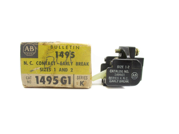 ALLEN BRADLEY 1495-G1 SER. K (BK/YL) NSMP