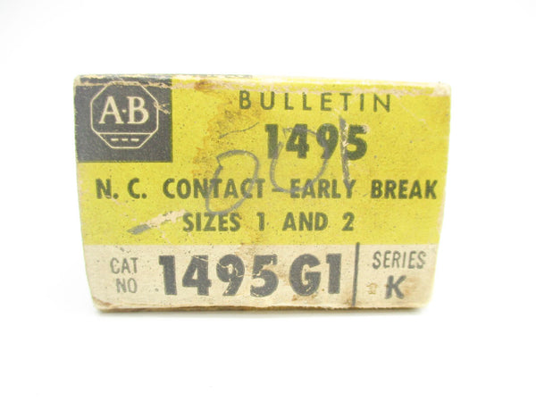 ALLEN BRADLEY 1495-G1 SER. K (BK/YL) NSMP