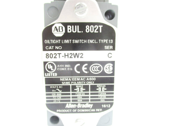 ALLEN BRADLEY 802T-H2W2 SER. C NSNP