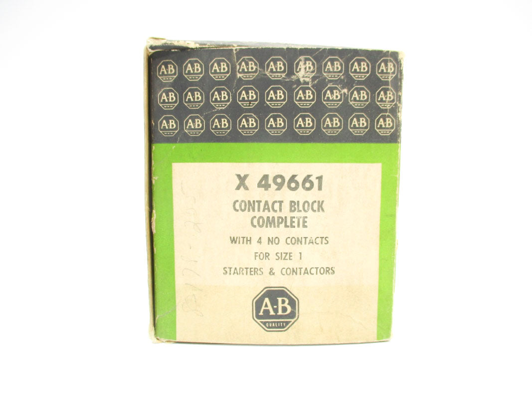 ALLEN BRADLEY X-49661 (BK/GR) NSMP