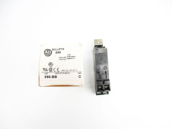 ALLEN BRADLEY 595-BB SER. C 600VAC (WH) NSMP