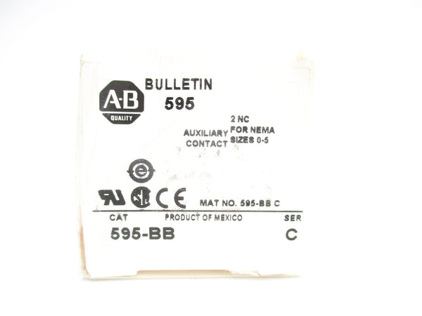 ALLEN BRADLEY 595-BB SER. C 600VAC (WH) NSMP