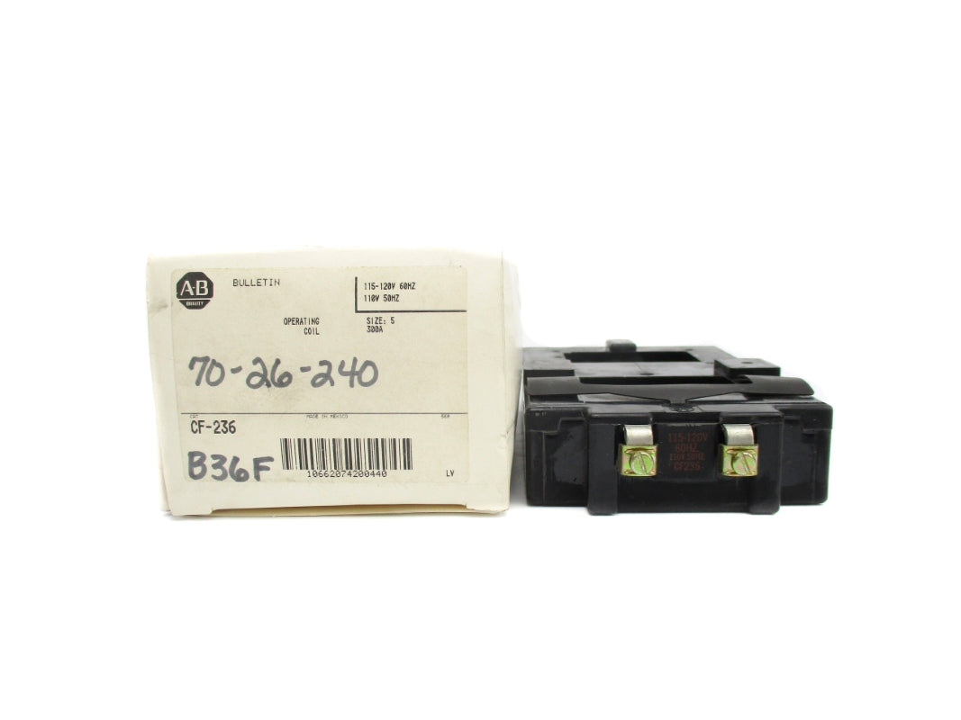 ALLEN BRADLEY CF-236 110/115-120V 300A (WH) NSMP