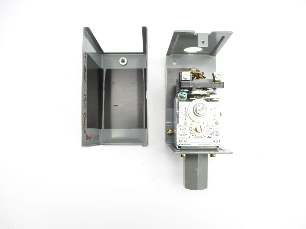 ALLEN BRADLEY 836-C8A SER. A 4-45PSI UNMP