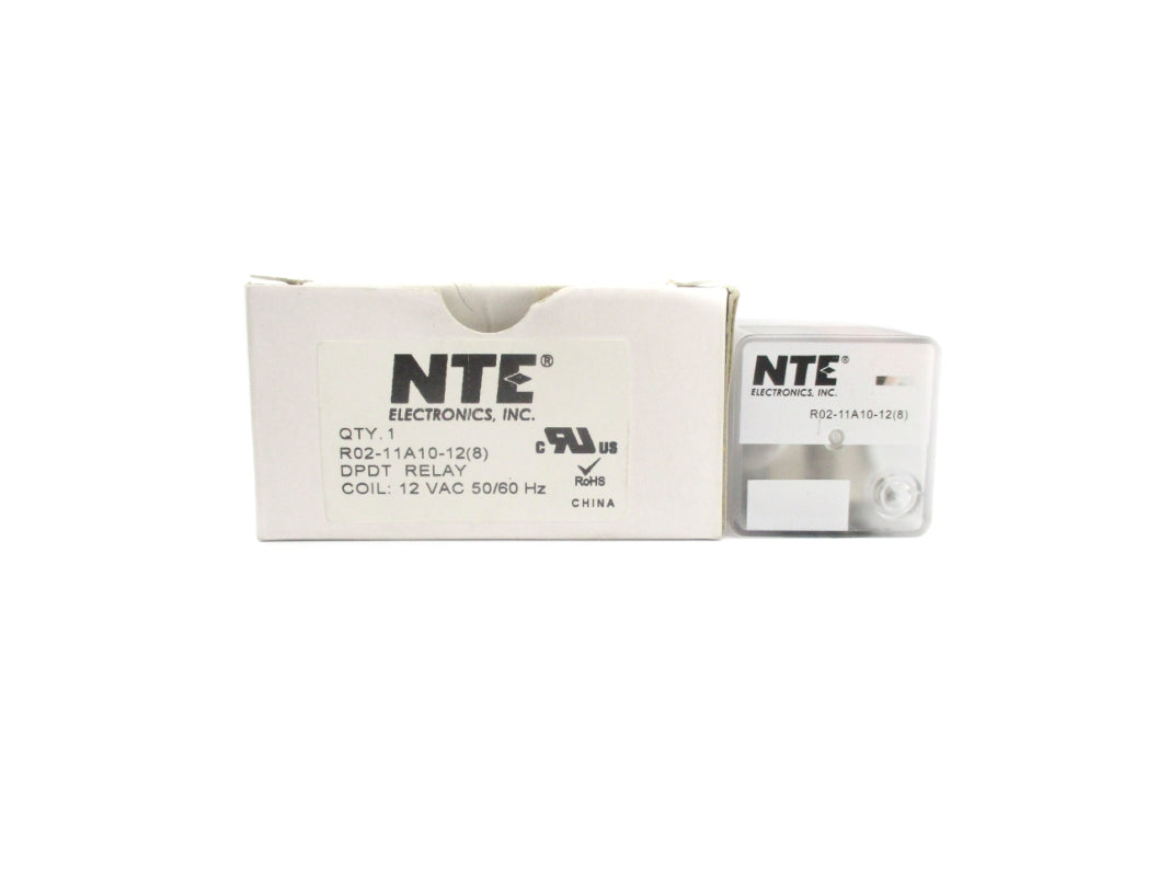 NTE ELECTRONICS R02-11A10-12 12VAC 10A NSMP