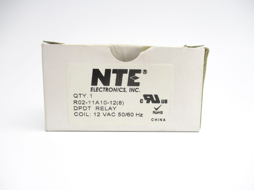 NTE ELECTRONICS R02-11A10-12 12VAC 10A NSMP