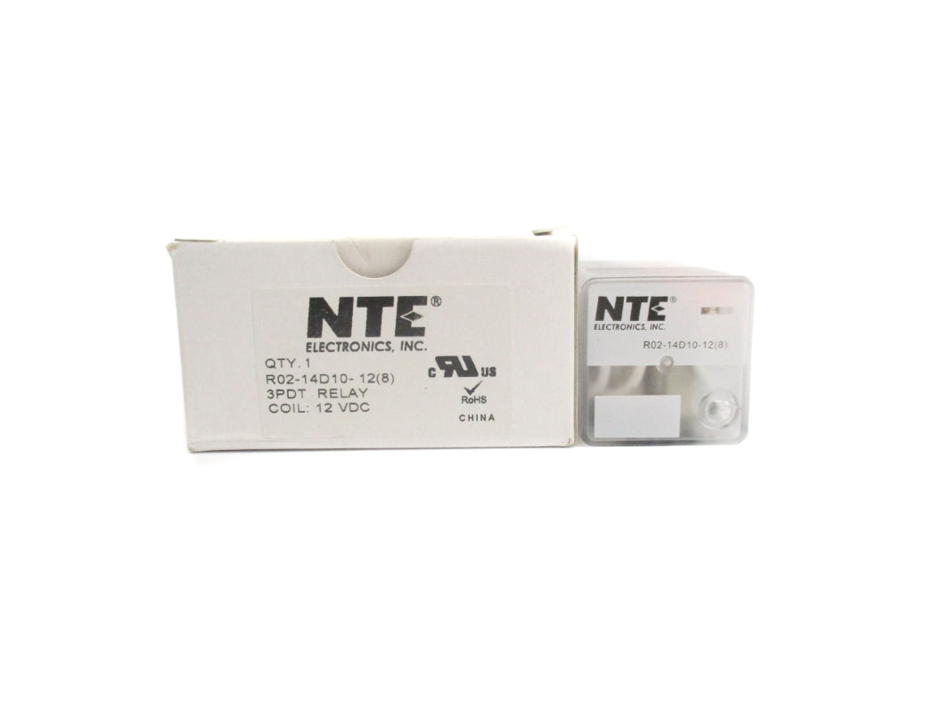 NTE ELECTRONICS R02-14D10-12 12VDC 10A NSMP