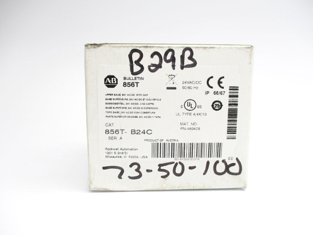 ALLEN BRADLEY 856T-B24C SER. A (WH) NSMP