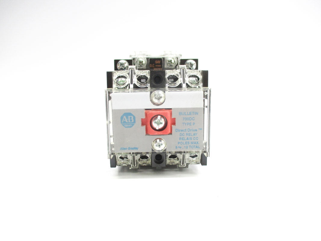 ALLEN BRADLEY 700DC-P200Z64 SER. E 64VDC (BR/WH) NSMP