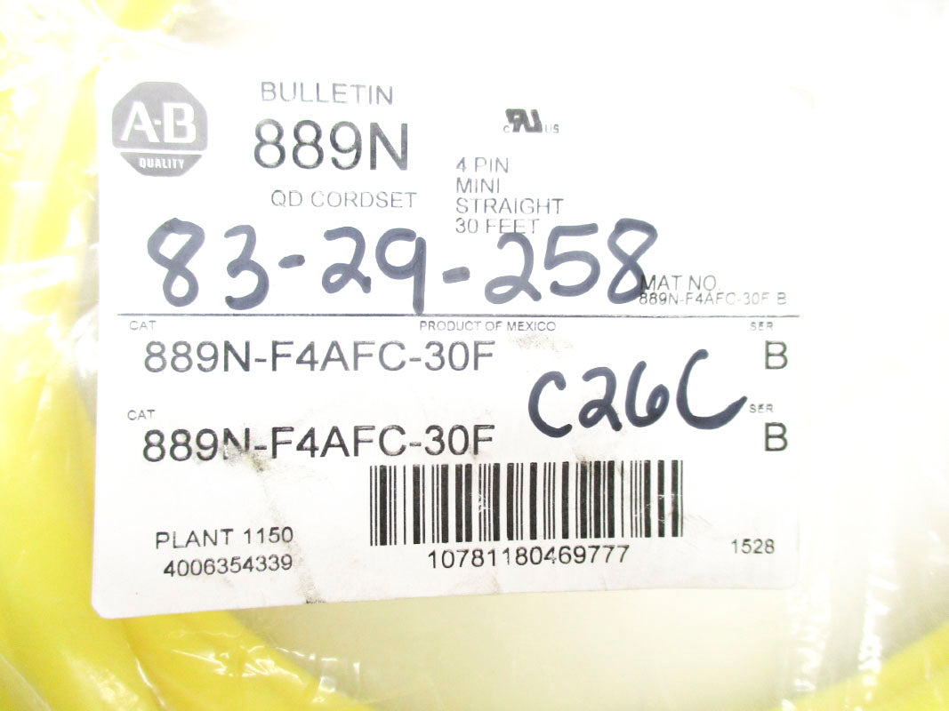 ALLEN BRADLEY 889N-F4AFC-30F SER. B NSMP