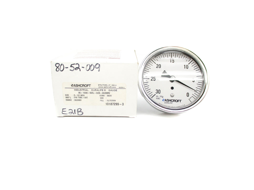 ASHCROFT 35-1009-SWL-02B-30/0IMV 30/0IMV NSMP