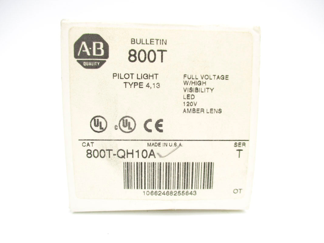 ALLEN BRADLEY 800T-QH10A SER. T (WH) NSMP