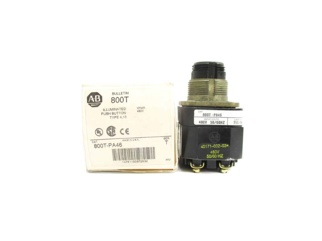 ALLEN BRADLEY 800T-PA46 SER. T (WH) NSMP