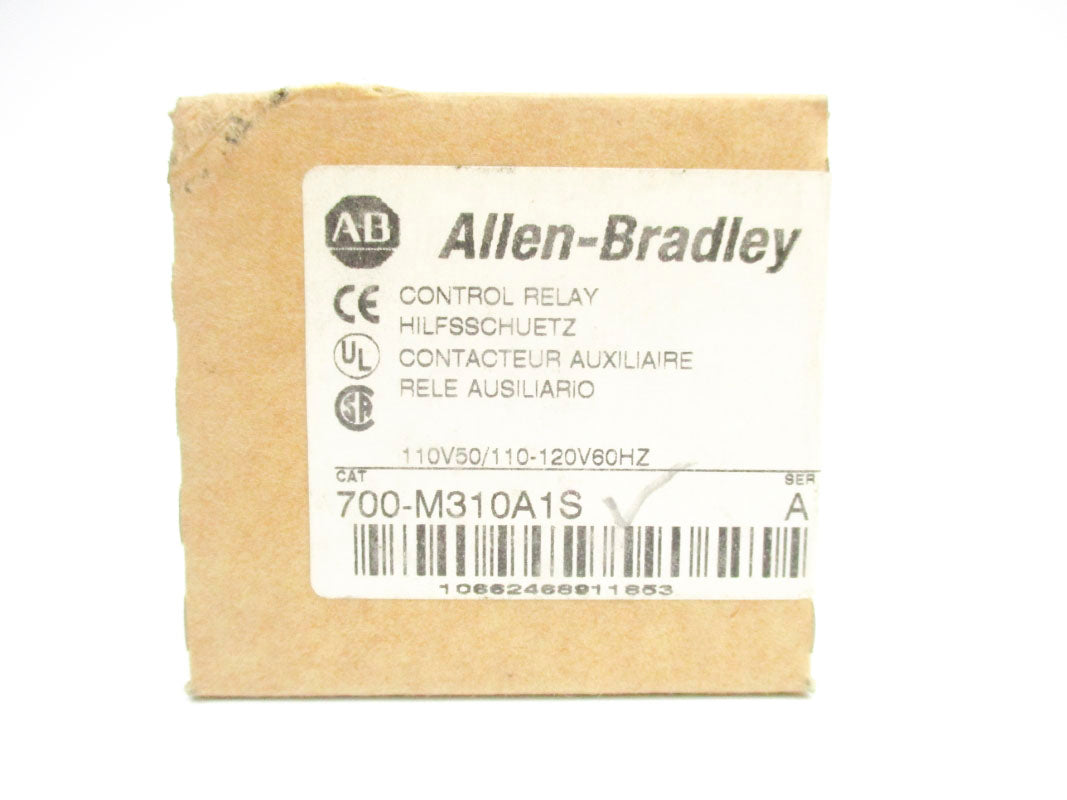 ALLEN BRADLEY 700-M310A1S SER. A 110/120V 16A (BR/WH) NSMP