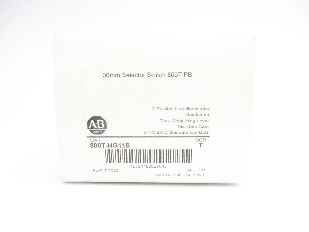 ALLEN BRADLEY 800T-HG11B SER. T (WH) NSMP