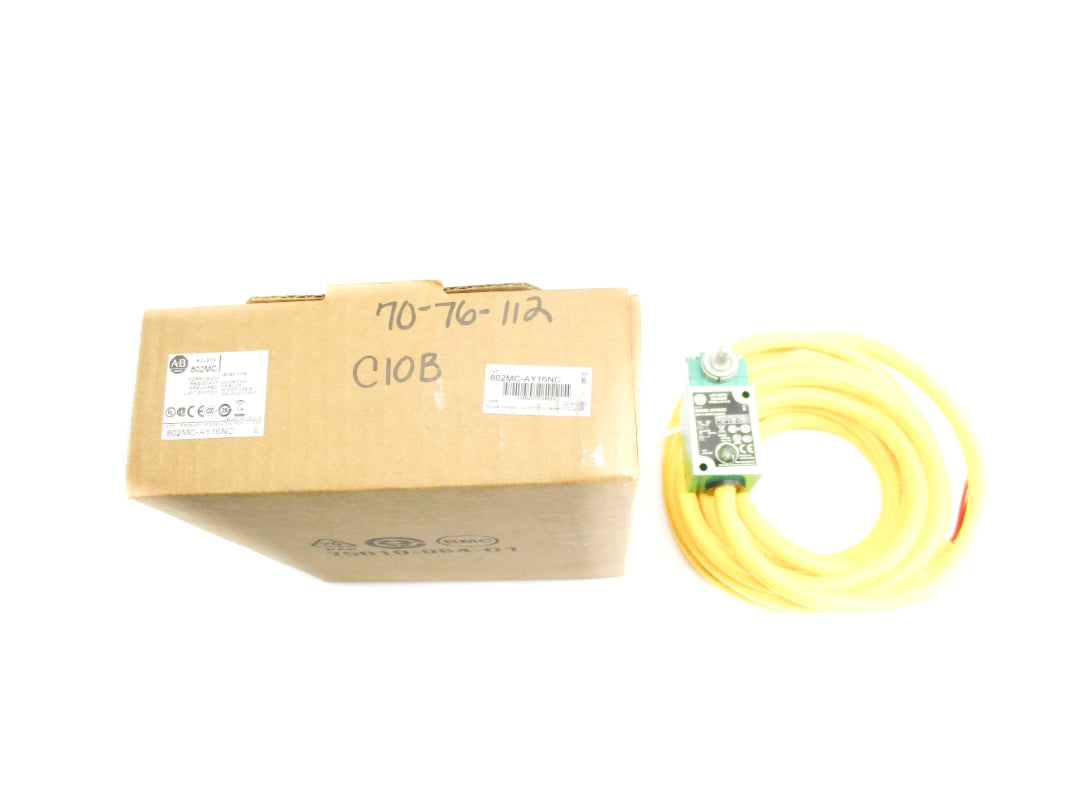ALLEN BRADLEY 802MC-AY16NC SER. E (BR/WH) NSMP