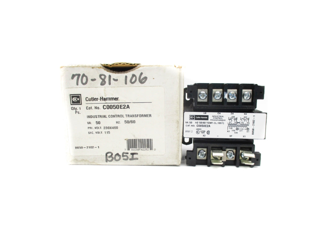 CUTLER HAMMER C0050E2A 50VA 240/480V NSMP