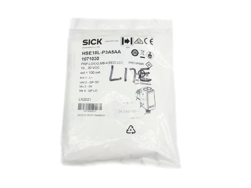 SICK HSE18L-P3A5AA 1071030 10-30VDC NSMP