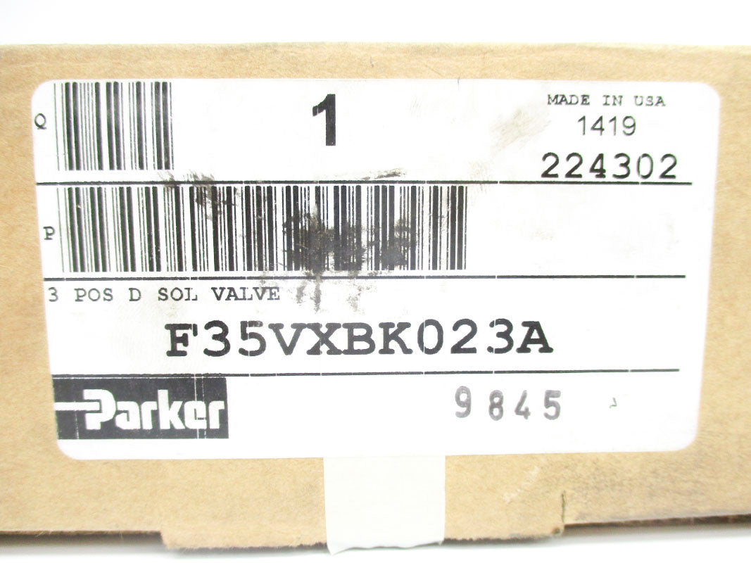 PARKER F35VXBK023A 115/120V 145PSI NSMP