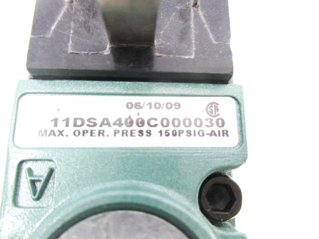 NUMATICS 11DSA400C000030 150PSIG 100/120V .15A UNMP