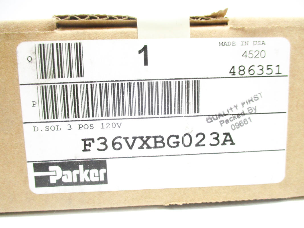 PARKER F36VXBG023A 120V NSFS