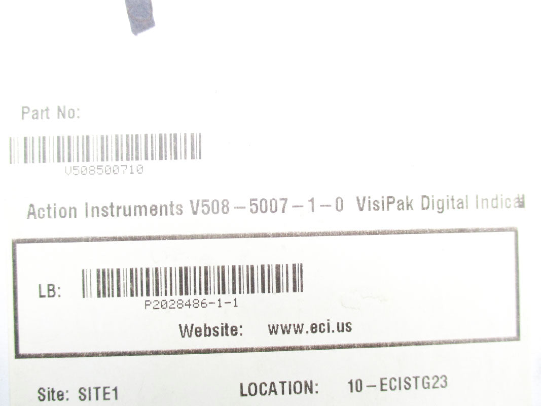 ACTION INSTRUMENTS V508-5007-1-0 10VDC NSMP